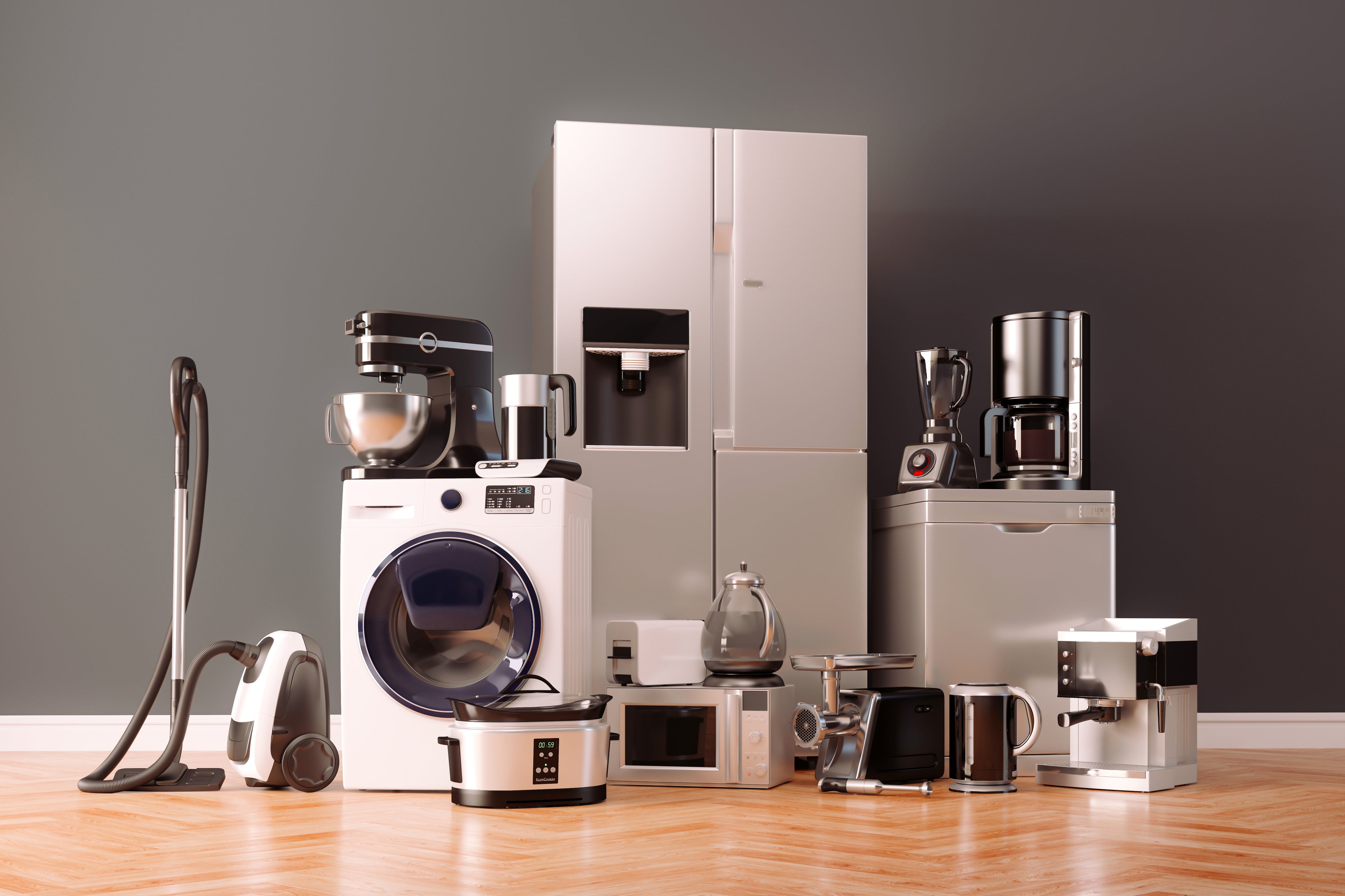Essential Home Appliances Examples and Types
