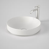 Caroma Liano II 400mm Round Basin Dress Ring Brushed Nickle