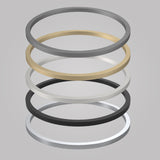 Caroma Liano II 400mm Round Basin Dress Ring Matt Black