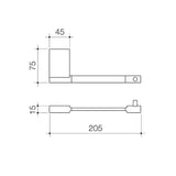 Caroma Enigma Toilet Roll Holder