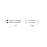 Caroma Enigma Robe Hook