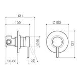 Caroma Liano Nexus Bath/Shower Mixer