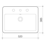 Caroma Basa Inset Basin