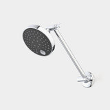 Pin Multifunction Adjustable Wall Shower Black