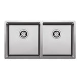 Prism Double Bowl Undermount/Overmount Sink