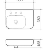 Caroma Luna Shelf