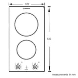 Westinghouse 2 Zone Cooktop