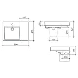 Caroma Liano Nexus 600 1TH