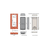 Rinnai Infinity SBOX Smartbox Hot Water Heater Fully Recess ABS Plastic